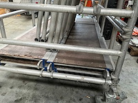 Svelt tempo alu rolsteiger stelling tot 7,5 meter hoog - afbeelding 4 van  24