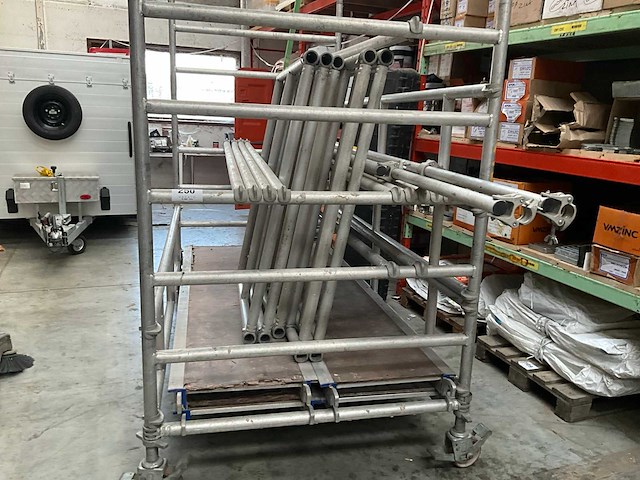 Svelt tempo alu rolsteiger stelling tot 7,5 meter hoog - afbeelding 15 van  24