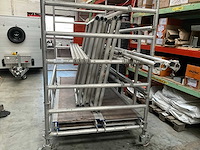 Svelt tempo alu rolsteiger stelling tot 7,5 meter hoog - afbeelding 15 van  24