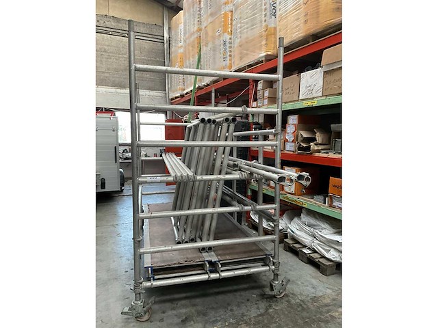 Svelt tempo alu rolsteiger stelling tot 7,5 meter hoog - afbeelding 16 van  24