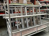 Svelt tempo alu rolsteiger stelling tot 7,5 meter hoog - afbeelding 12 van  24