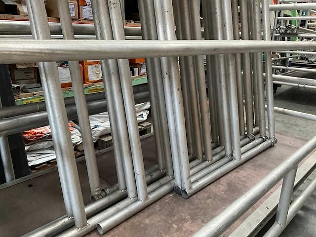 Svelt tempo alu rolsteiger stelling tot 7,5 meter hoog - afbeelding 20 van  24