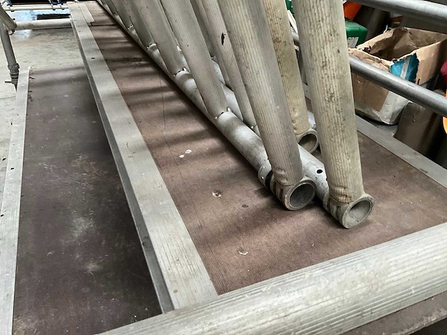 Svelt tempo alu rolsteiger stelling tot 7,5 meter hoog - afbeelding 8 van  25