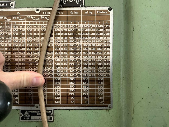 Svitavy vs32 kolomboormachine - afbeelding 6 van  6