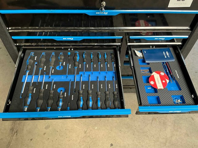Sw-tools gereedschapswagen - afbeelding 7 van  10