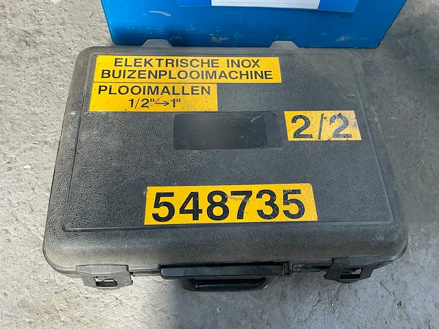 Swagelock ms-btb-2 elektrische inox buizenplooier - afbeelding 4 van  12