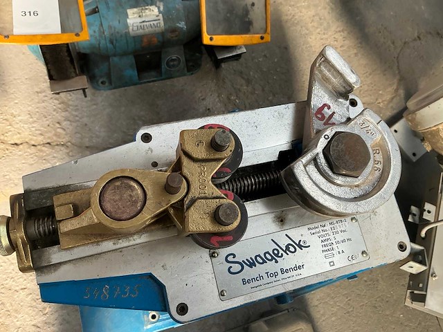 Swagelock ms-btb-2 elektrische inox buizenplooier - afbeelding 8 van  12