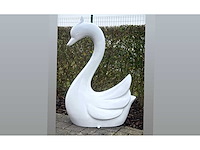 Swan / zwaan h115cm white - afbeelding 1 van  1