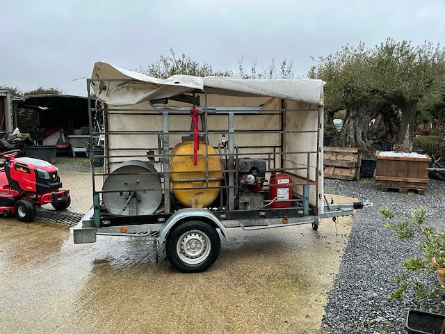 Swarchenveld mobiele was installatie aanhangwagen - afbeelding 1 van  10