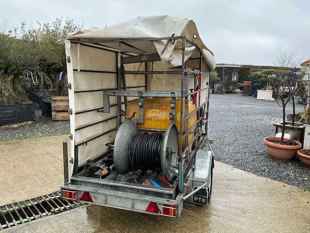 Swarchenveld mobiele was installatie aanhangwagen - afbeelding 3 van  10