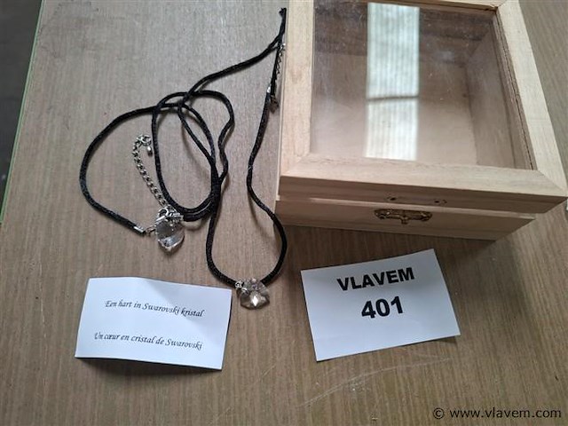 Swarovskihartje - afbeelding 1 van  3