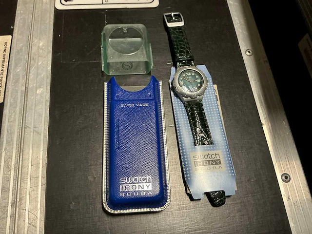 Swatch irony scuba vintage horloge - afbeelding 1 van  4