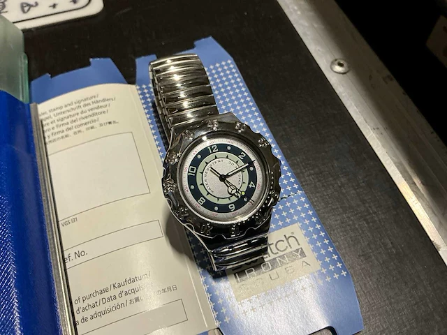 Swatch irony scuba vintage horloge - afbeelding 2 van  4