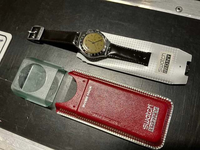 Swatch irony vintage horloge - afbeelding 3 van  4