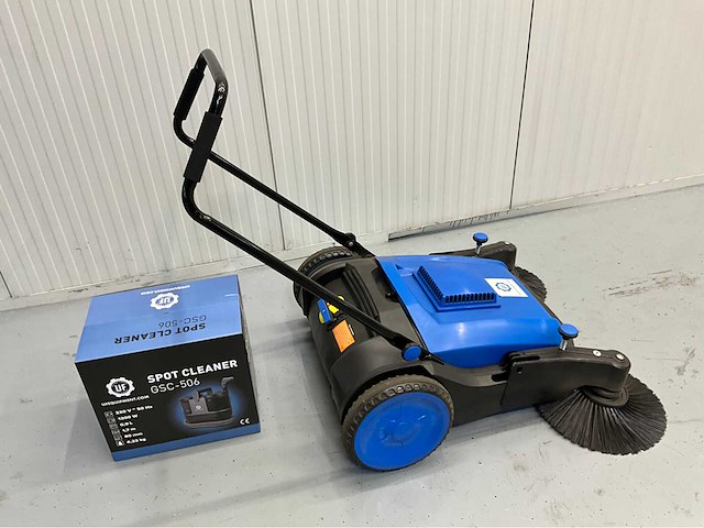 Sweeper veegmachine en stoomreiniger 1200w - 2 extra borstels - 2 tanks ultra force equipment - afbeelding 35 van  39