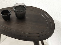 Sweet bijzettafel (2 stuks) | beukenhouten body | antraciet - afbeelding 4 van  7