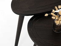 Sweet bijzettafel (2 stuks) | beukenhouten body | antraciet - afbeelding 6 van  7