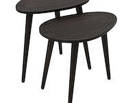 Sweet bijzettafel (2 stuks) | beukenhouten body | antraciet - afbeelding 7 van  7
