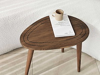 Sweet bijzettafel (2 stuks) | beukenhouten body | walnoot - afbeelding 3 van  7