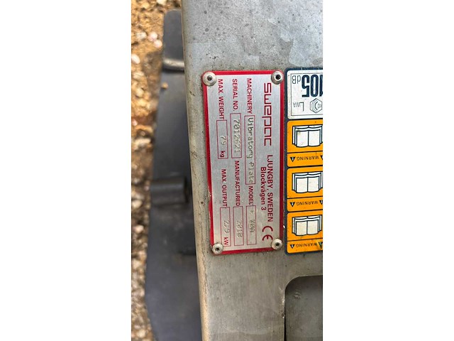 Swepac f75a trilplaat - functioneel - afbeelding 9 van  9