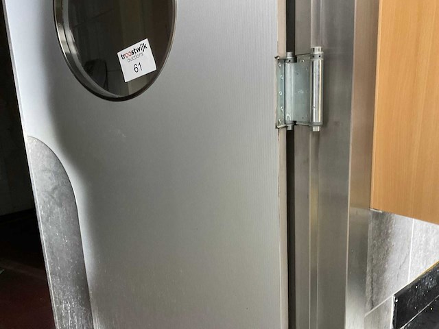 Swingdeur -rvs omkasting (2x) - afbeelding 5 van  10