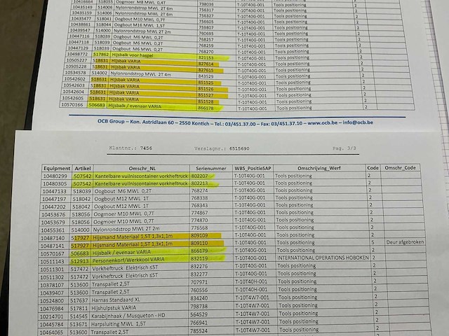 Swl 10t hijsbalk evenaar - afbeelding 7 van  8