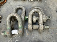 Swl 55t d sluiting hijsoog (4x) 55 ton - afbeelding 1 van  4