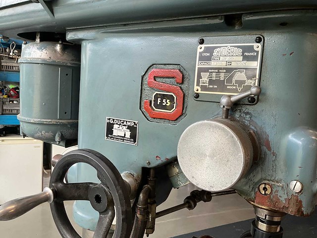 Syderic sf55 boor-/freesmachine met machineklem - functioneel - afbeelding 4 van  19
