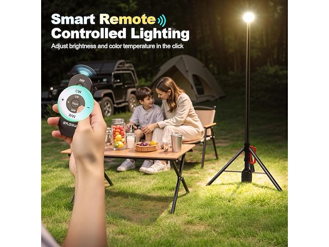 Sylstar 360° oplaadbare ledlamp - afbeelding 4 van  7