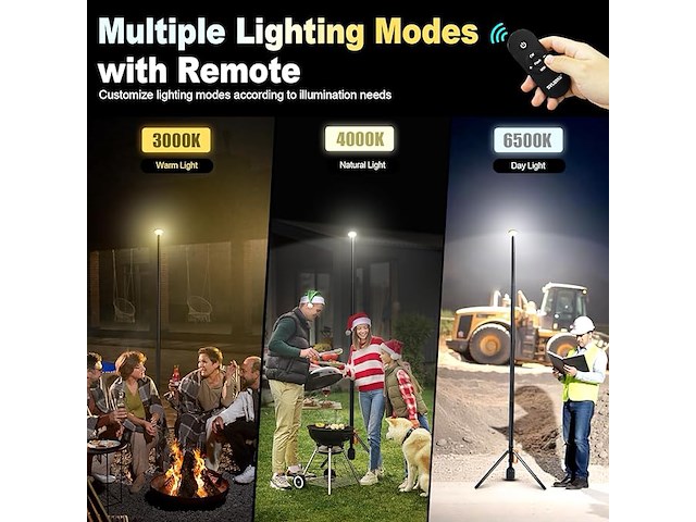 Sylstar 360° oplaadbare ledlamp - afbeelding 7 van  7