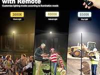 Sylstar 360° oplaadbare ledlamp - afbeelding 7 van  7