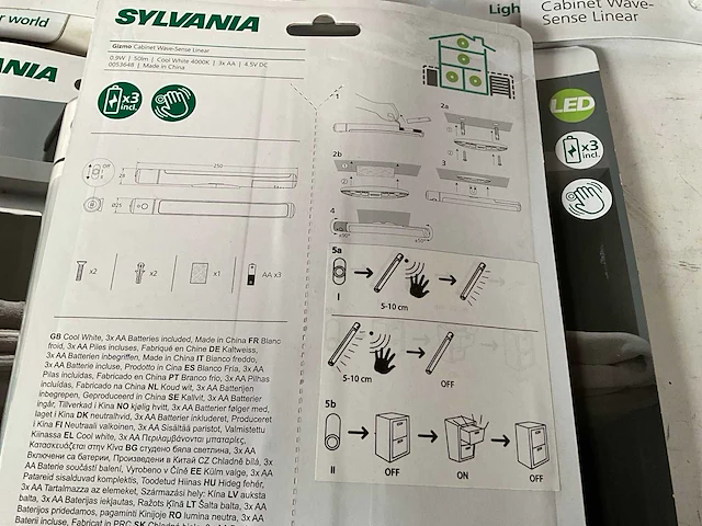Sylvania gizmo kast led verlichting met sensor (13x) - afbeelding 4 van  5