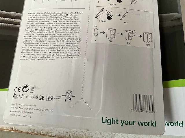 Sylvania gizmo kast led verlichting met sensor (13x) - afbeelding 6 van  6