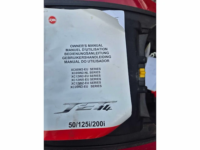 Sym jet 14 49cc scooter - afbeelding 18 van  28