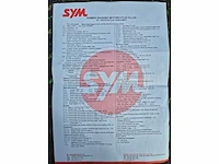 Sym jet 14 49cc scooter - afbeelding 21 van  28
