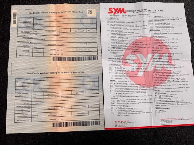 Sym mio brommer - afbeelding 5 van  13