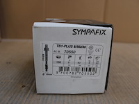 Sympafix doorsteekanker tb1-plus 8/5x60, verzinkt (100st) - afbeelding 1 van  2