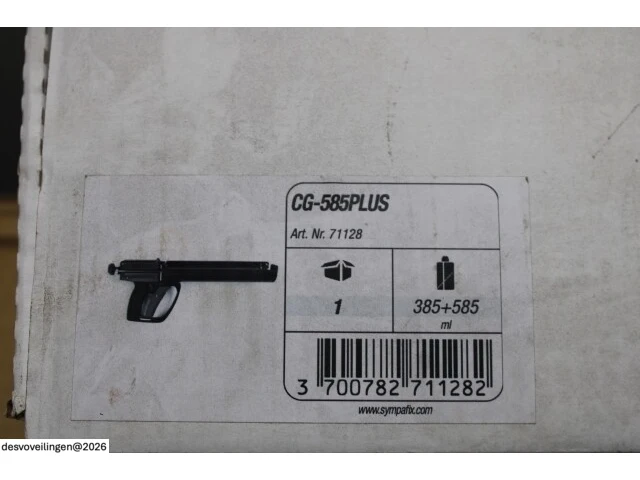Sympafix spuitpistool cg-585plus - afbeelding 3 van  4