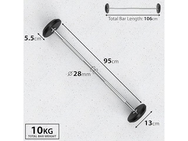 Synergee fixed barrell 10kg - afbeelding 3 van  4
