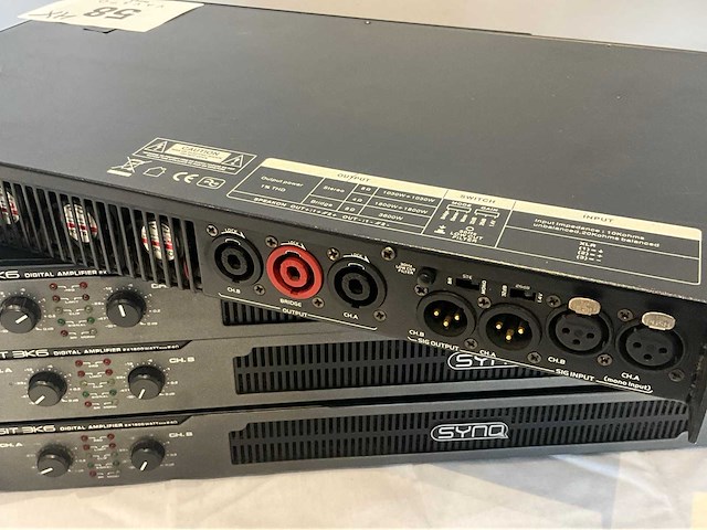 Synq digit 3k6 versterker (4x) - afbeelding 3 van  4