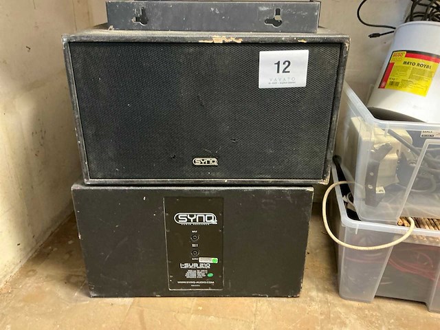 Synq i-sub 210 speaker (2x) - afbeelding 1 van  6