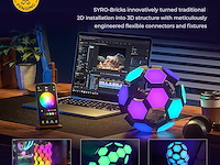 Syro-bricks 3d hexagon lights (20 stuks) - afbeelding 6 van  6