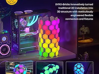 Syro-bricks 3d hexagon lights (72 stuks) - afbeelding 2 van  7