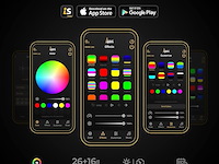 Syro-bricks 3d hexagon lights (72 stuks) - afbeelding 7 van  7