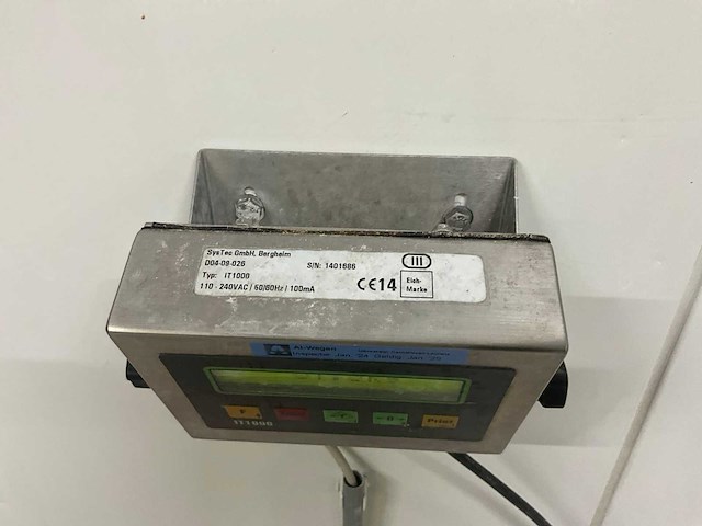 Systec it1000 vloerweegschaal - afbeelding 3 van  6