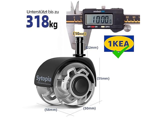 Sytopia bureaustoelwieltjes - afbeelding 3 van  3