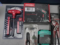 T-bar set - gs - 22 pieces cordless screwdriver - hychika - ml-cd29b professional marking tool - marxman - deep hole bit set - trade force - atelier water pump pliers - gs - 250mm gripzangenset - sencys - 3-delig - afbeelding 2 van  2