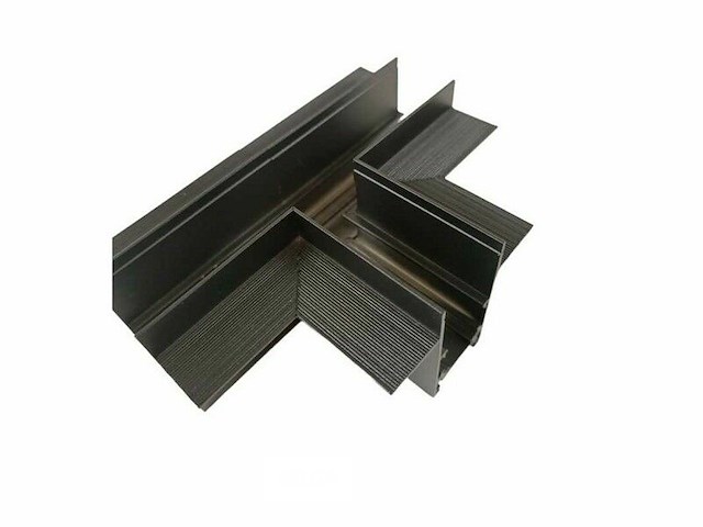 T-connector voor magnet rails inbouw iek 20 mm - horizontaal (x4) - afbeelding 1 van  5