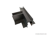 T-connector voor magnet railsinbouw iek 20 mm - horizontaal (x4) - afbeelding 4 van  4