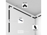 T connector voor magnet railsinbouw iek 20 mm - horizontaal (x4) - afbeelding 4 van  5